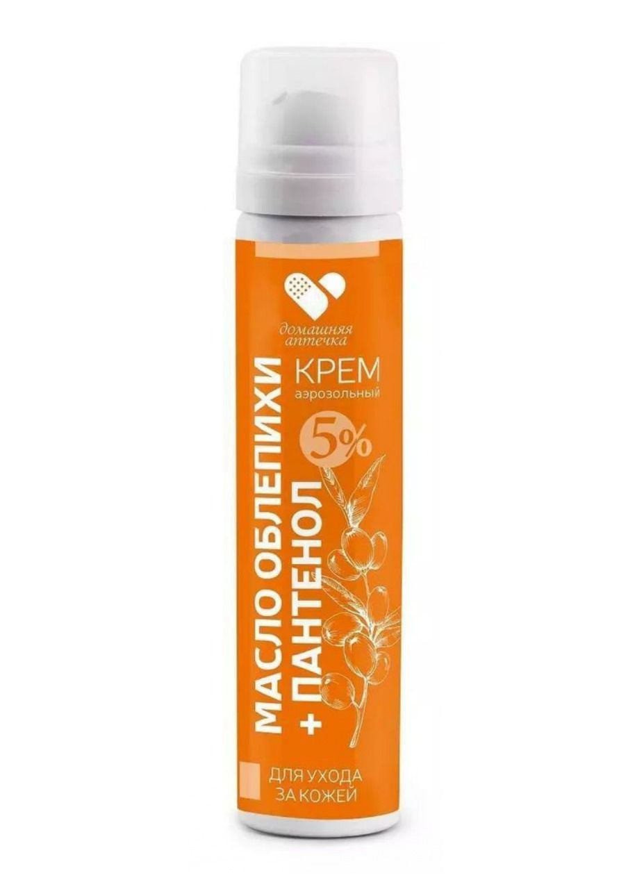 Pantenol krem-aerozol Домашняя Аптечка çaytikanı yağı ilə 90 ml