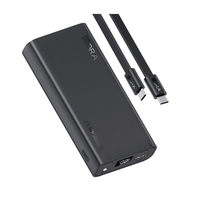 1HORA Power Bank 20000mAh 22.5W GAR158 Black