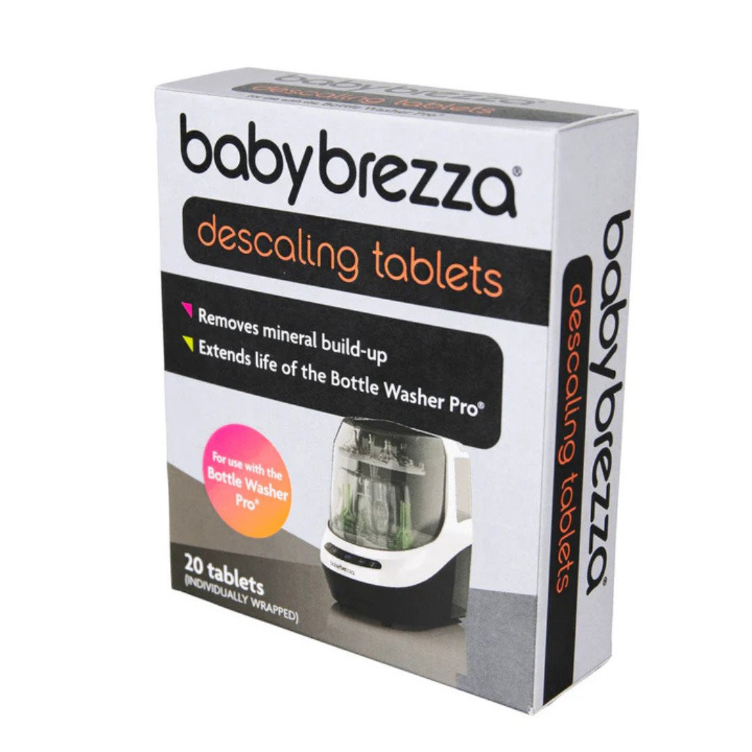 Uşaq qab-qacağının yuyulması üçün həblər Baby Brezza Bottle Washer Descaling, 20 əd
