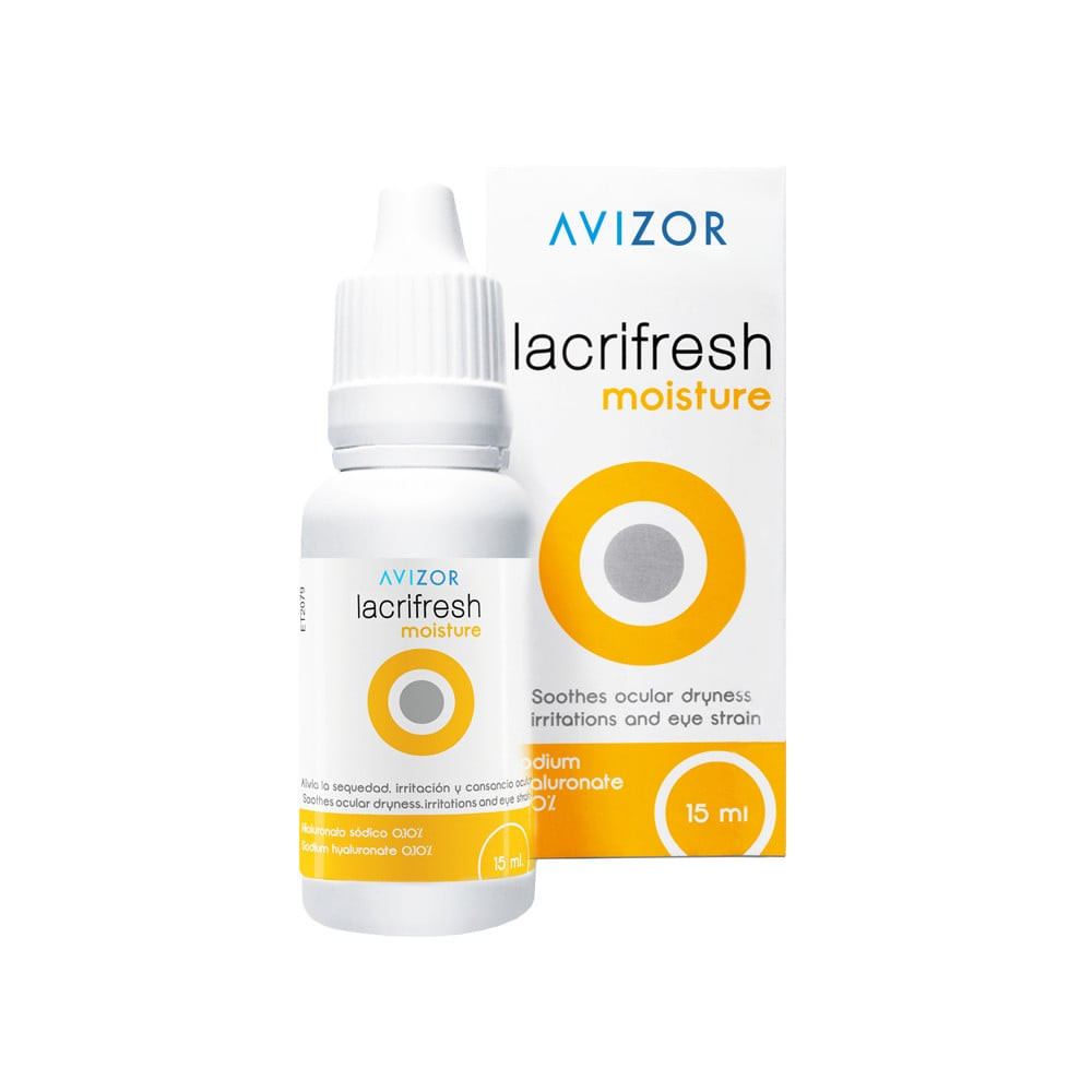 Göz üçün nəmləndirici damcılar Avizor Lacrifresh Moisture 15 ml