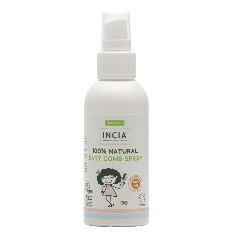 Uşaq üçün saç spreyi Incia Baby Care 100% Natural Easy Comb 100 ml