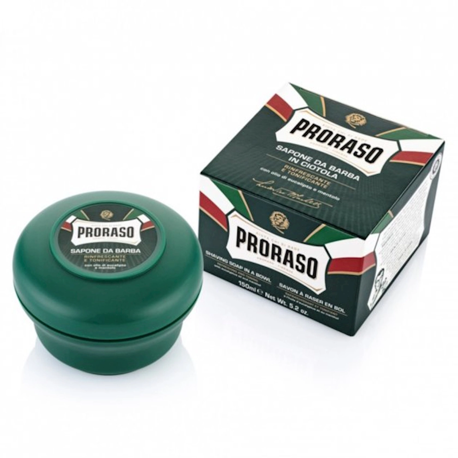 Sabun təraş üçün Proraso shave soap jar refresh,mentol və evkalipt ilə,150 ml