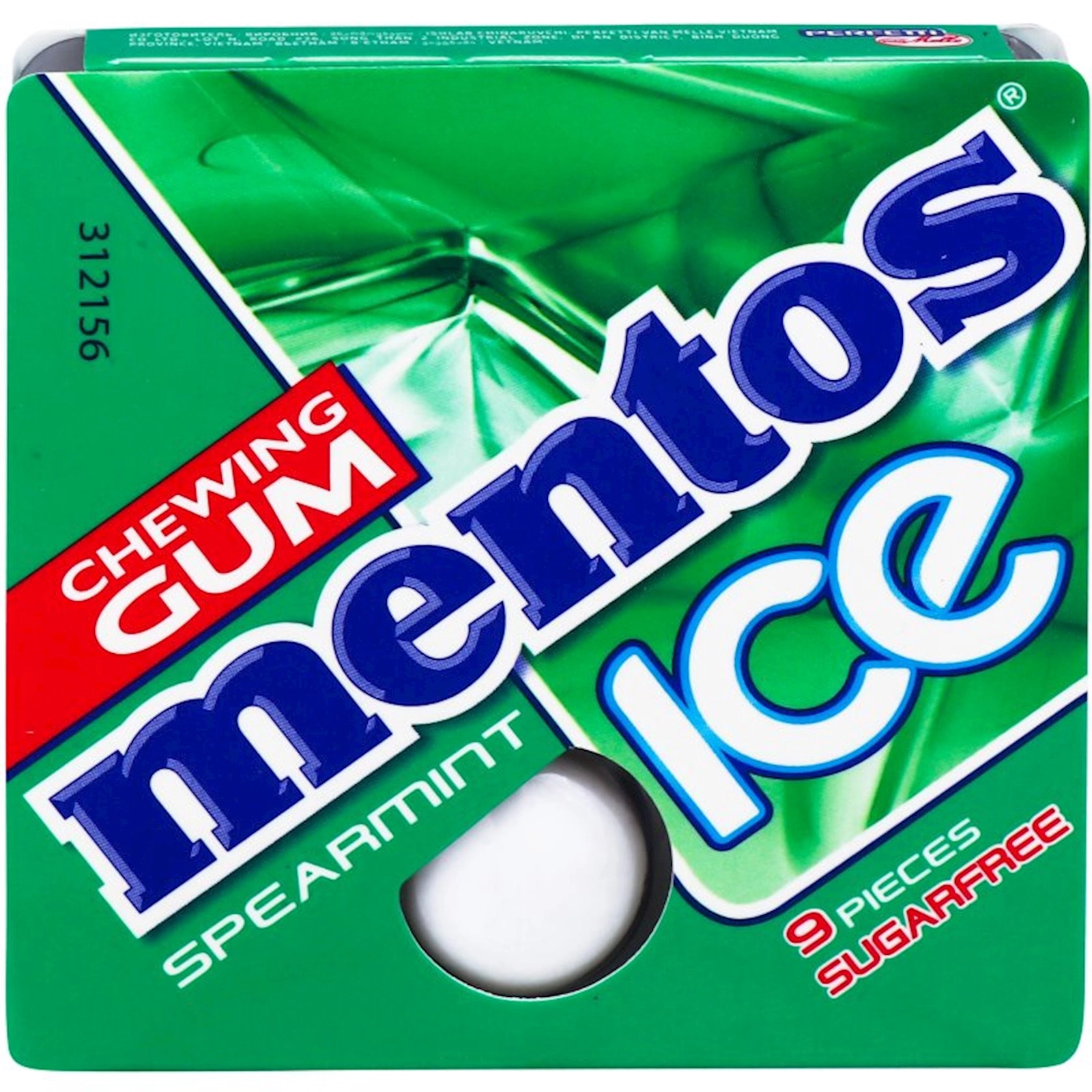 Saqqız Mentos Ice Nanə, 12.9 г x 9 əd