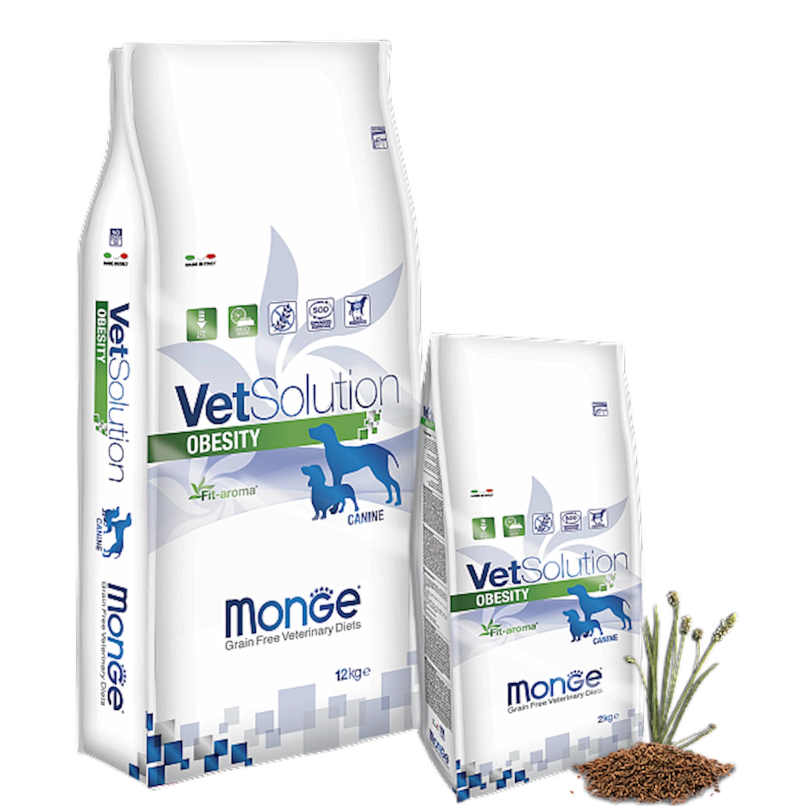 Quru yem Monge VetSolution Dog Obesity artıq bədən çəkisini azaltmaq üçün,2 kq