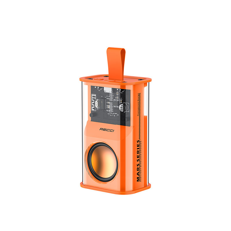 Portativ dinamik Recci RSK-W30 Mars Series RGB Orange