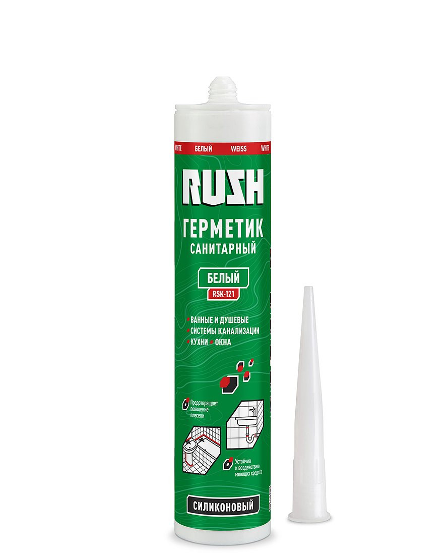 Germetik Sanitар RSK-121, ağ, 230 ml