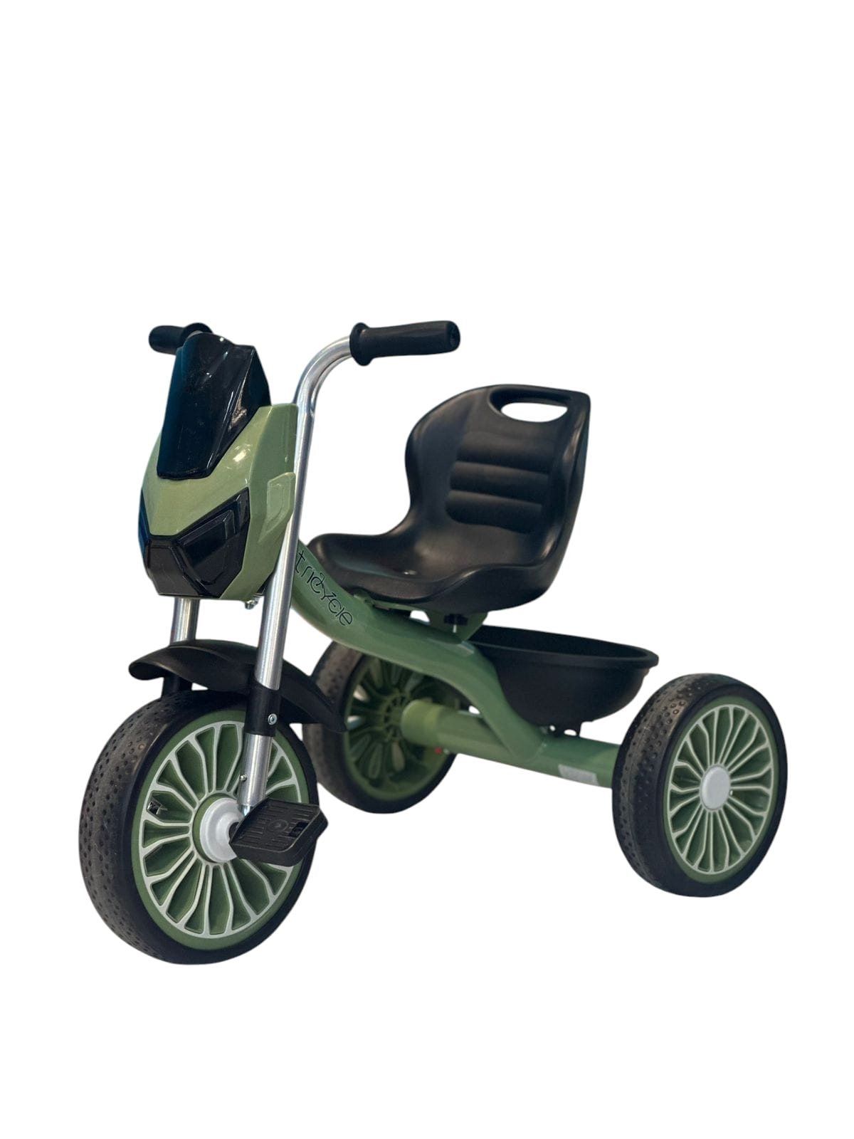 Uşaqlar üçün üçtəkərli velosiped bm605-5, yaşıl, 2.5-5 yaş