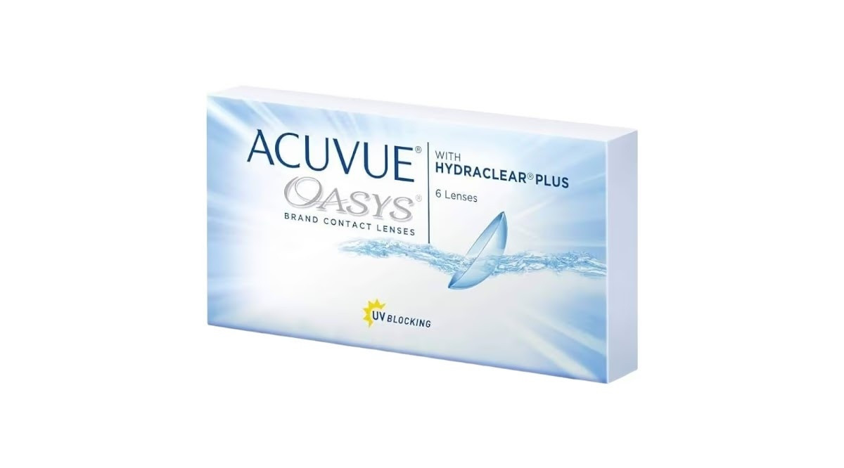 Optik linzalar Acuvue Oasys - 5, 2 həftə, 3 cüt
