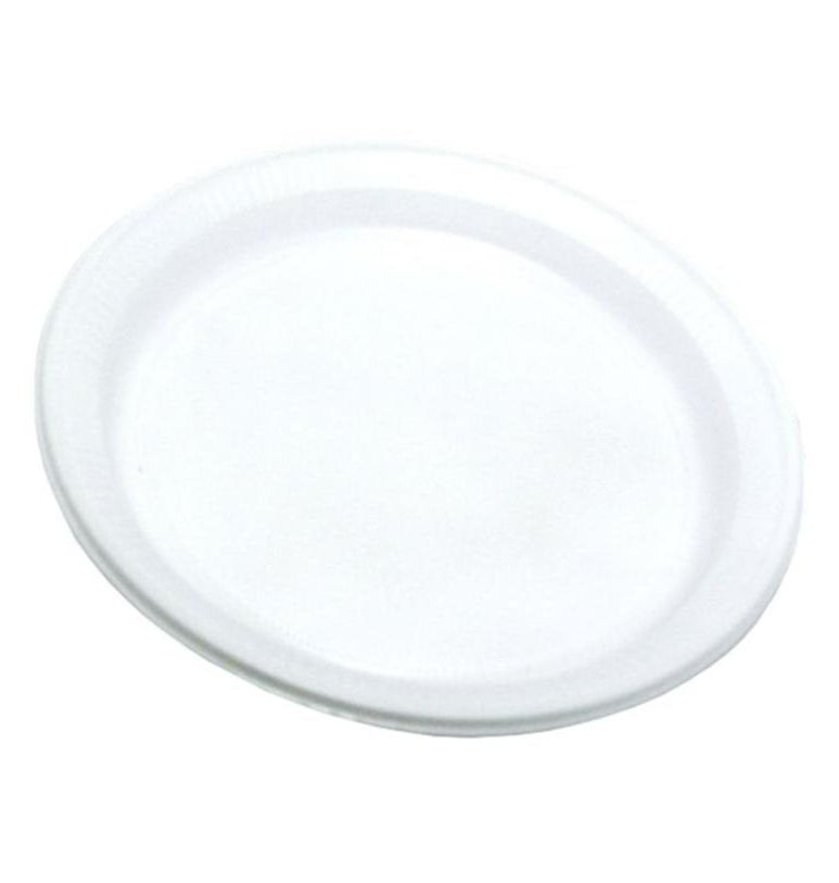 Boşqab dəsti 6491, plastik, ağ, 18 sm, 50 əd
