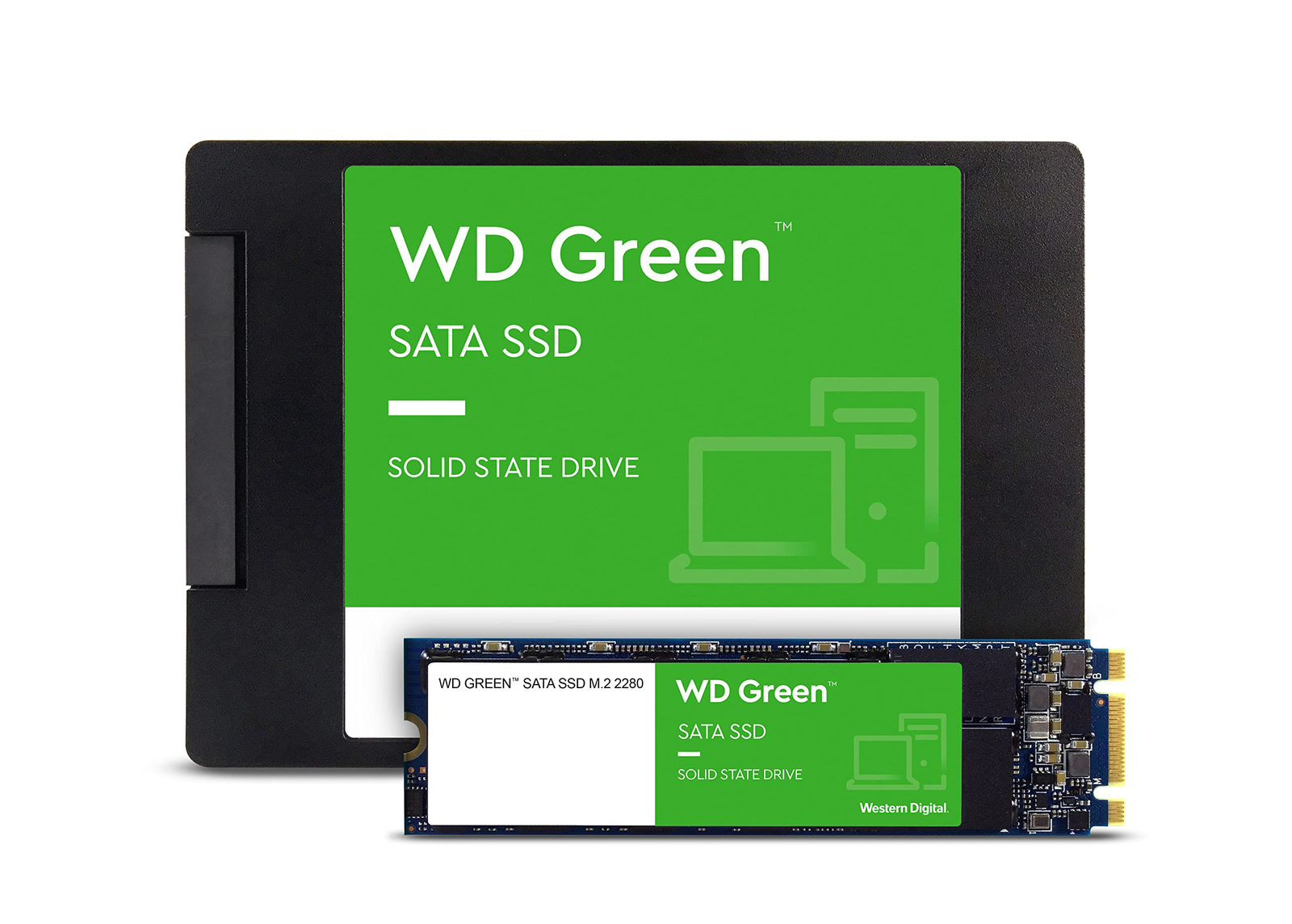 SSD yığıcı Western Digital Green 1TB SATA