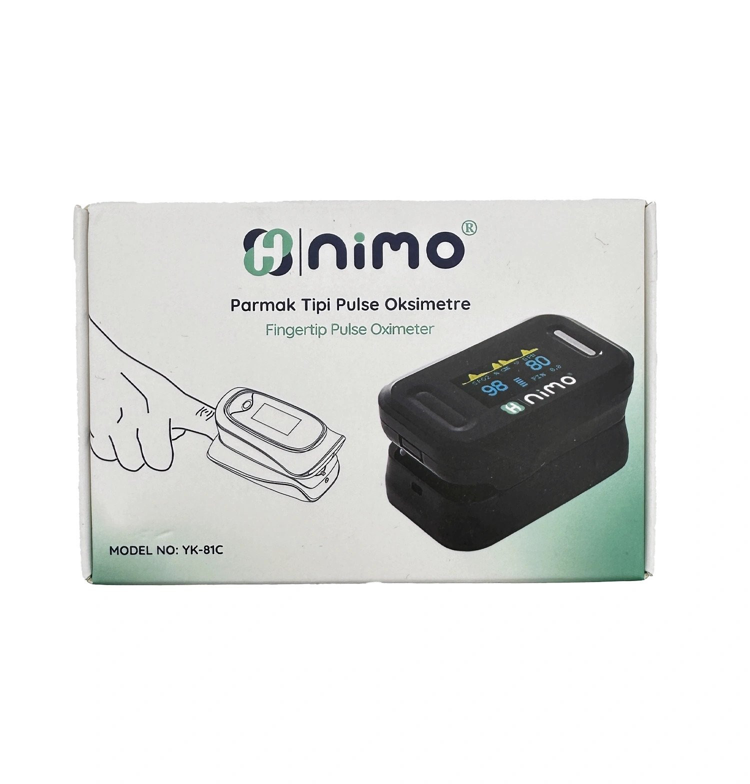 Nəbz oksimetri Nimo HNK-PLS-01, qara