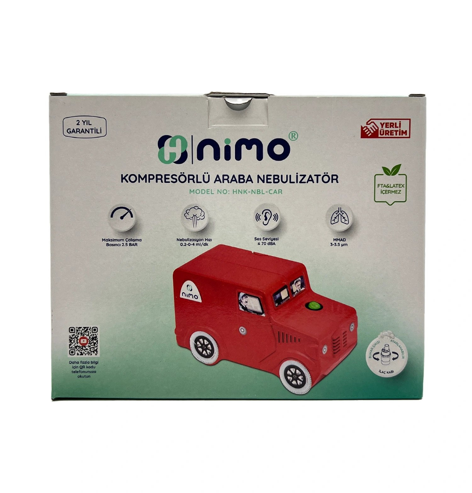 Uşaq inhalyator-nebulayzer Nimo 121-25980