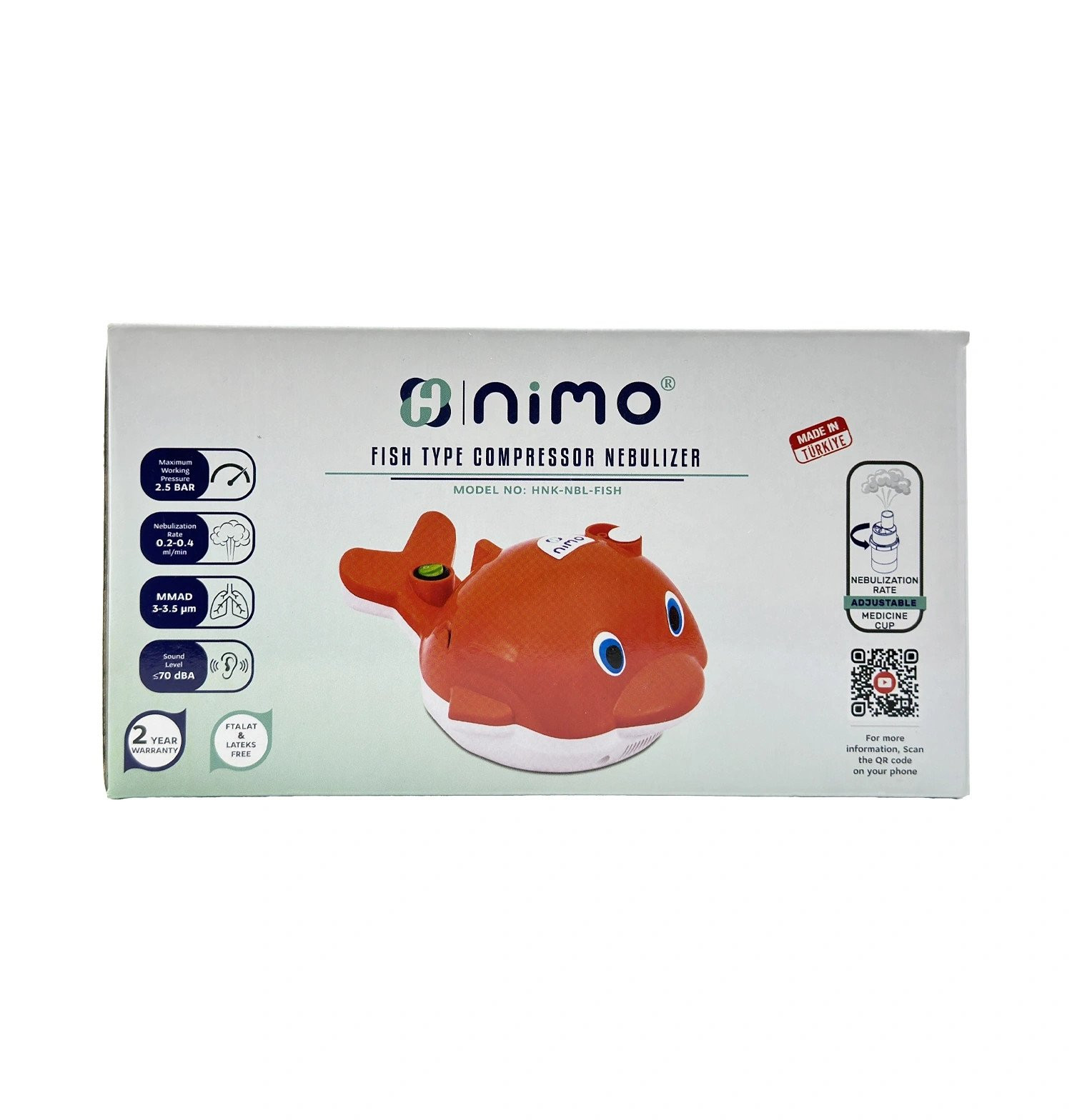İnhalyator-nebulayzer Nimo Fish 121-25981