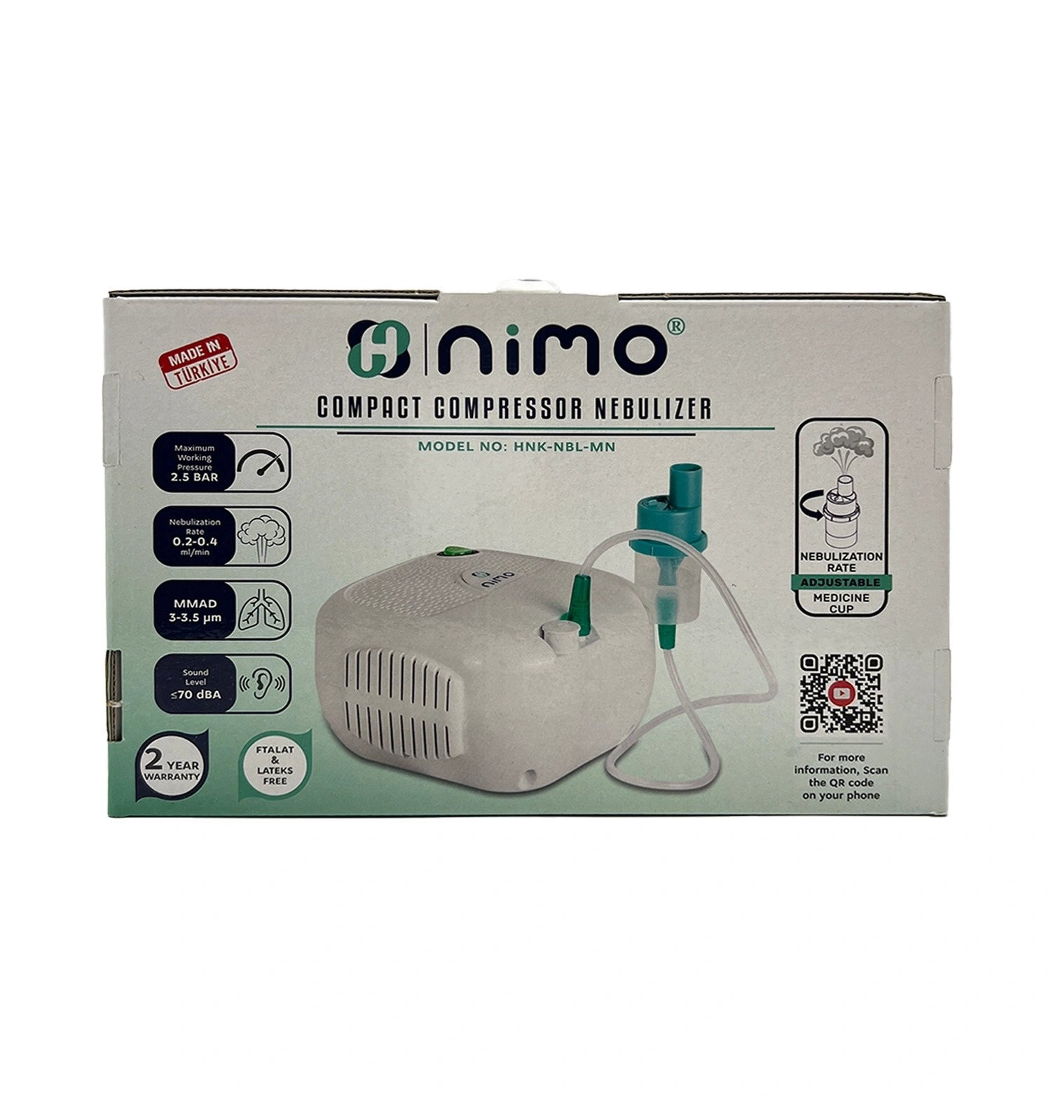 Uşaq inqalyatoru Nimo Mini Kompakt nebulayzer - 121-25978