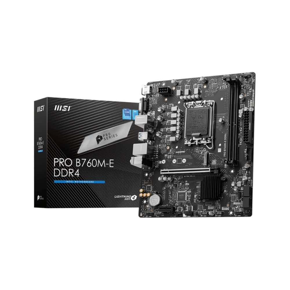 Ana plata MSI PRO B760M-E DDR4