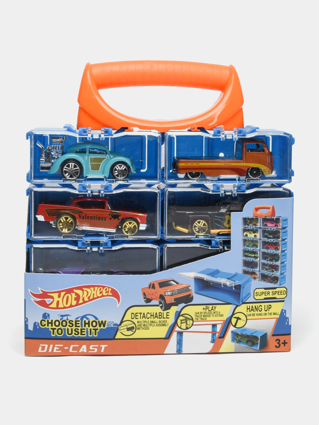 Maşın dəsti Hot Wheels, metal, 8 əd