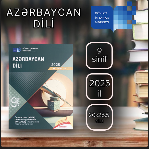 Kitab DİM test toplusu Azərbaycan Dili 9-cu sinif