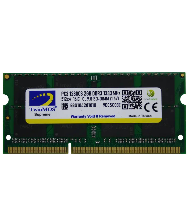 Operativ yaddaş TwinMOS 2GB DDR3 1333MHz SO-DIMM
