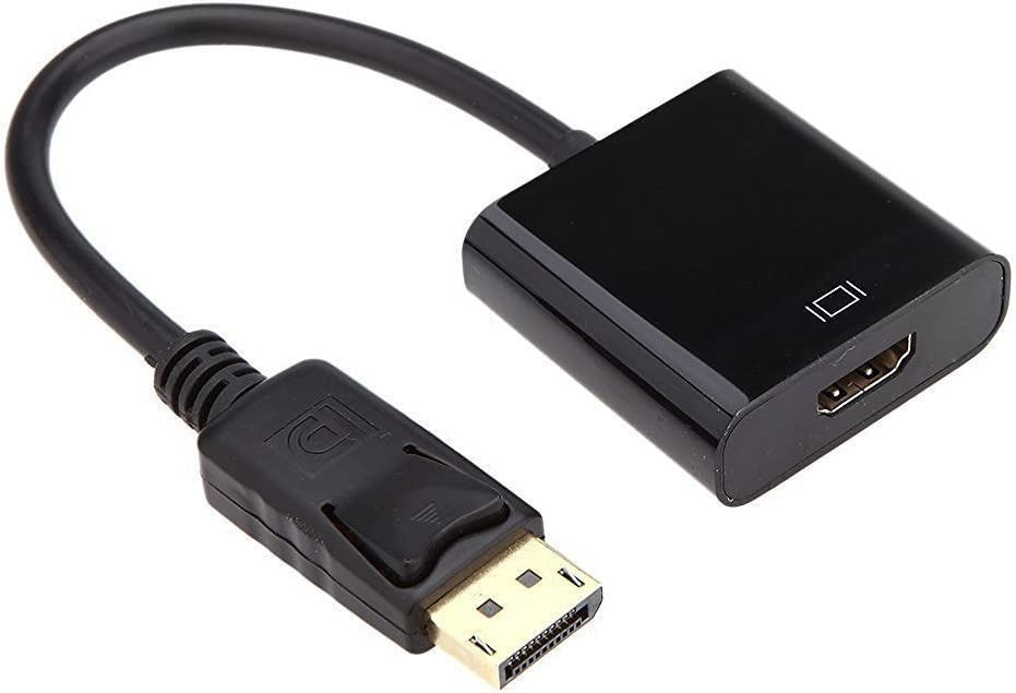 Adapter Display Port to HDMI Black