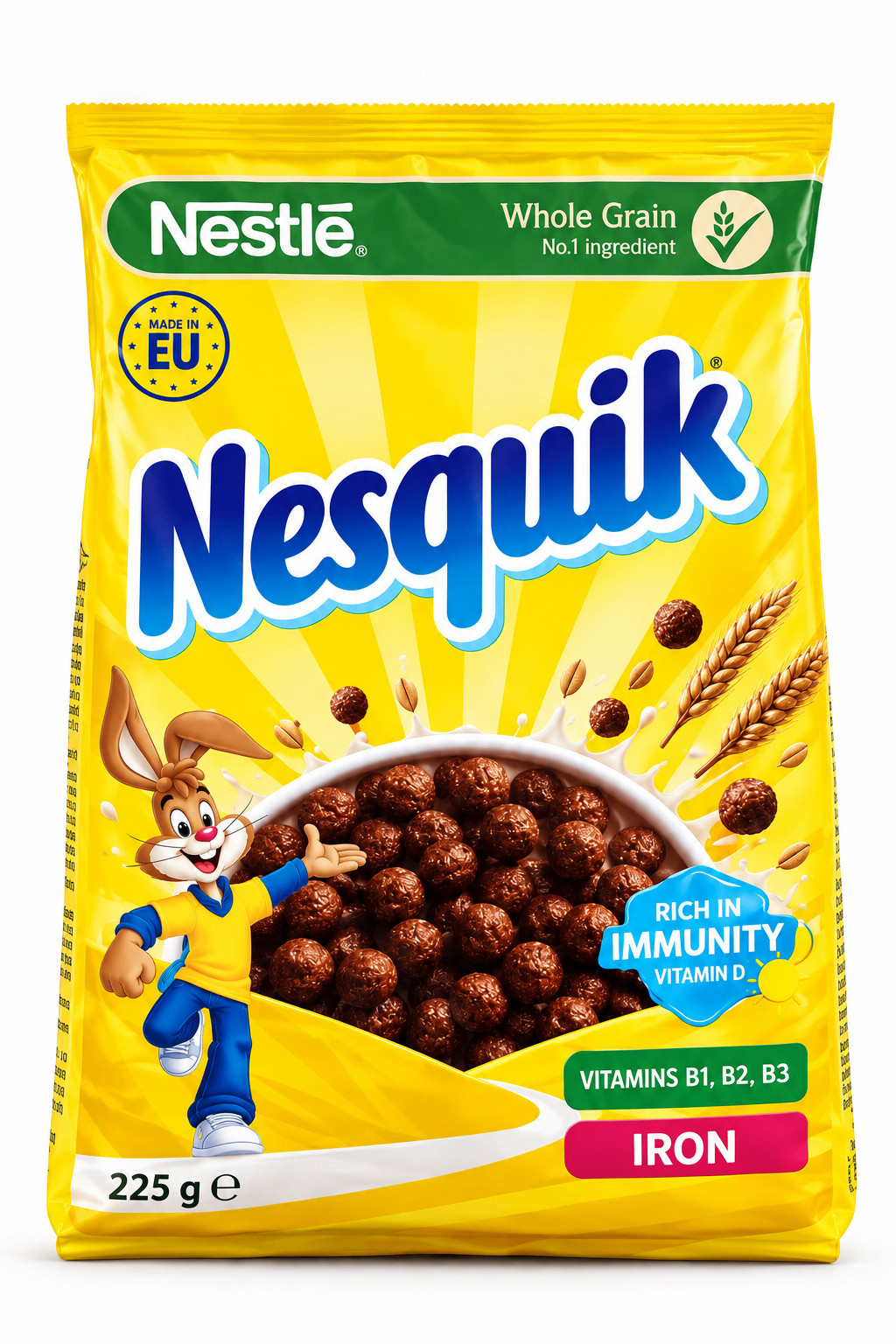 Quru səhər yeməyi Nestle Nesquik şokoladlı toplar 225 q