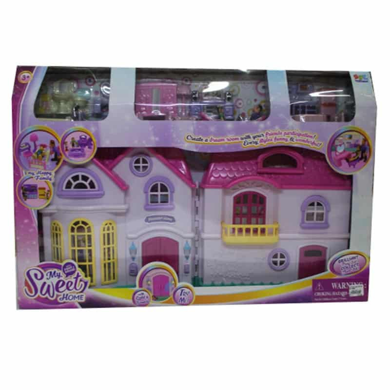 Kukla evi Oyuncaq Ev OE7003, rəngarəng, 3+ yaş, İntex Azərbaycan10626 - İntex Azərbaycan 2025-698