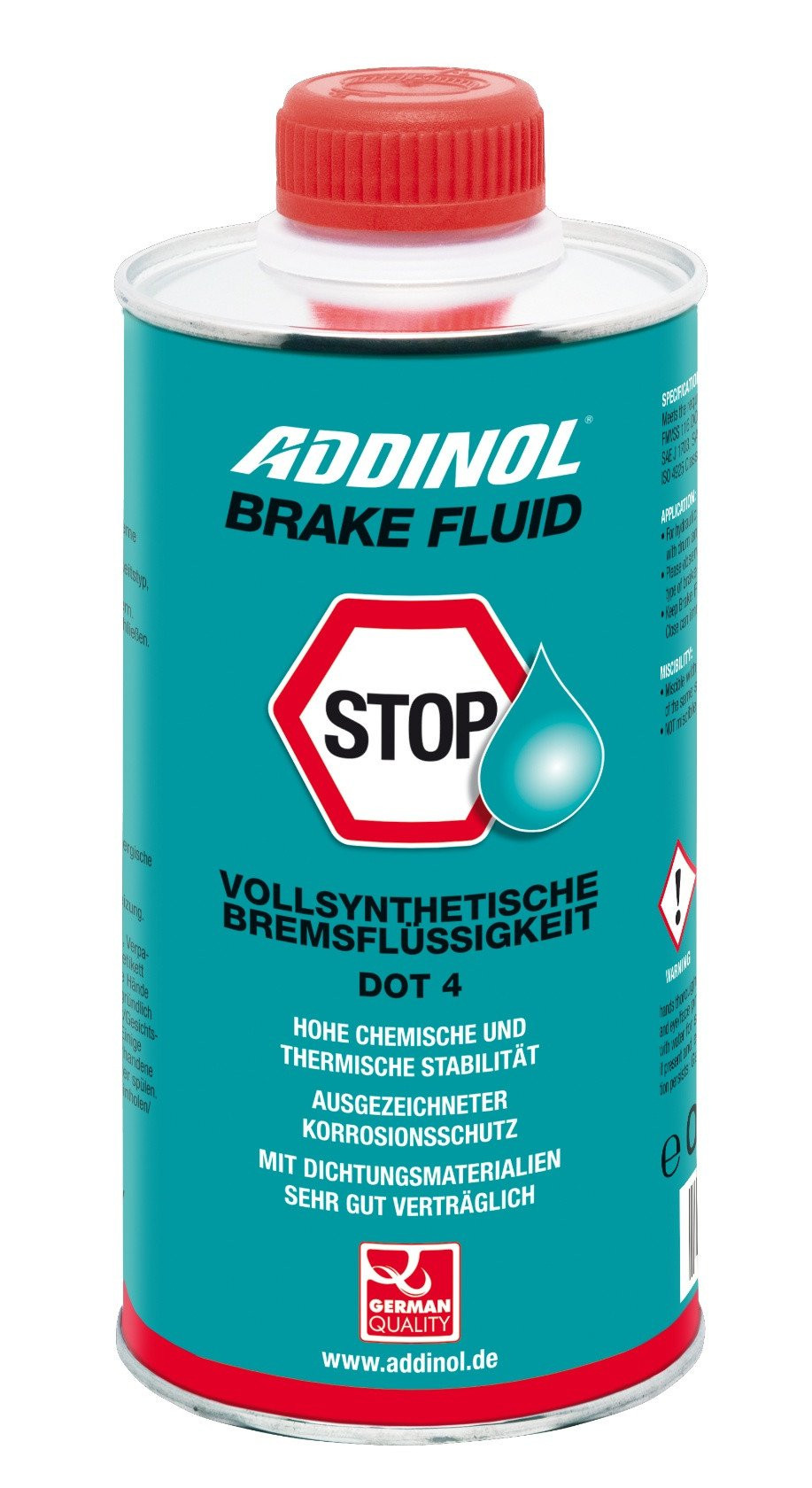 Əyləc mayesi Addinol DOT 4, 500 ml