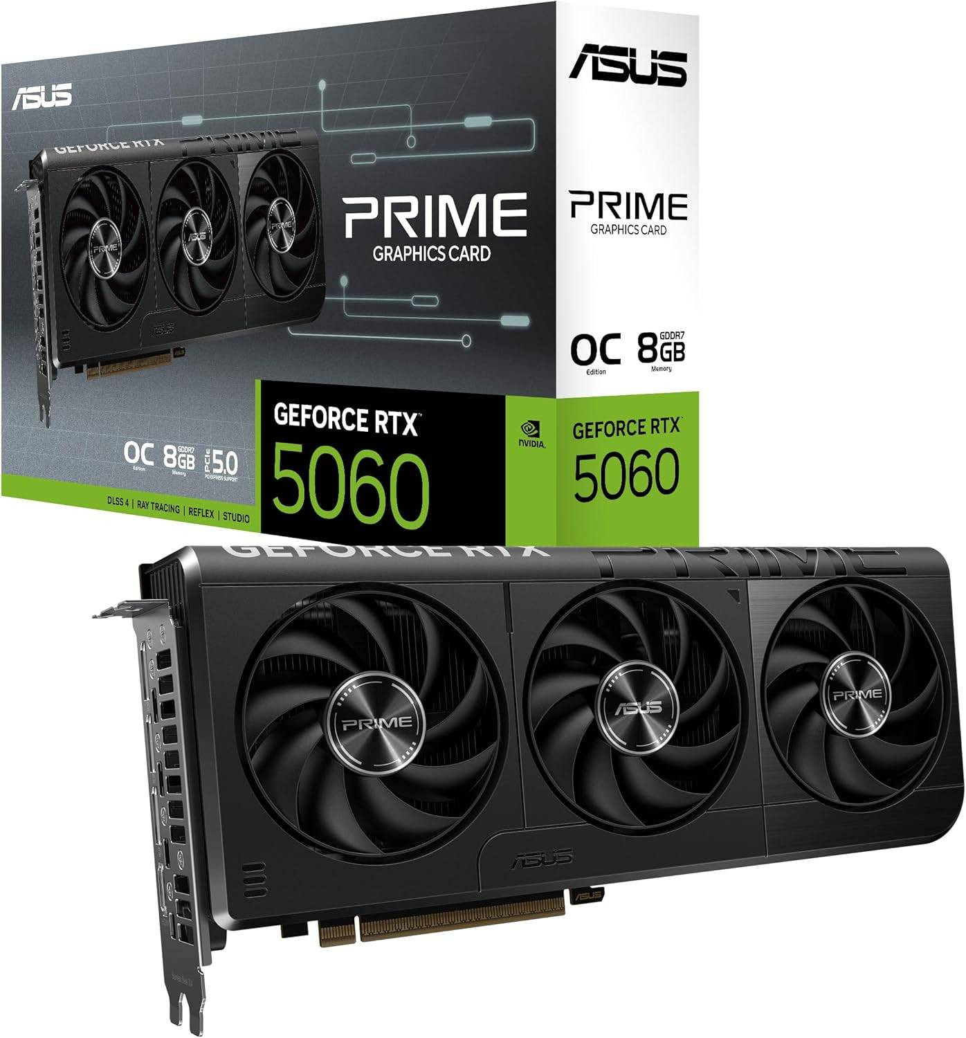 Videokart ASUS PRIME RTX 5060 8GB OC Edition 90YV0N10-M0NA00