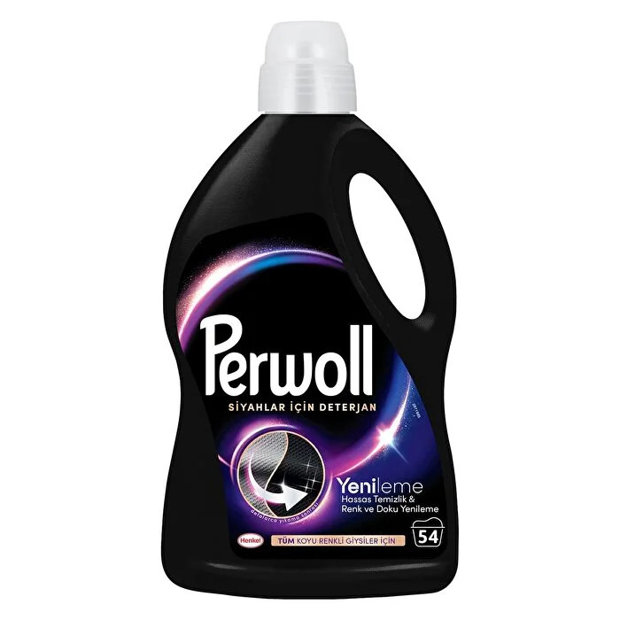 Qara paltarlar üçün yuma geli Perwoll 54 yuma, 2970 ml