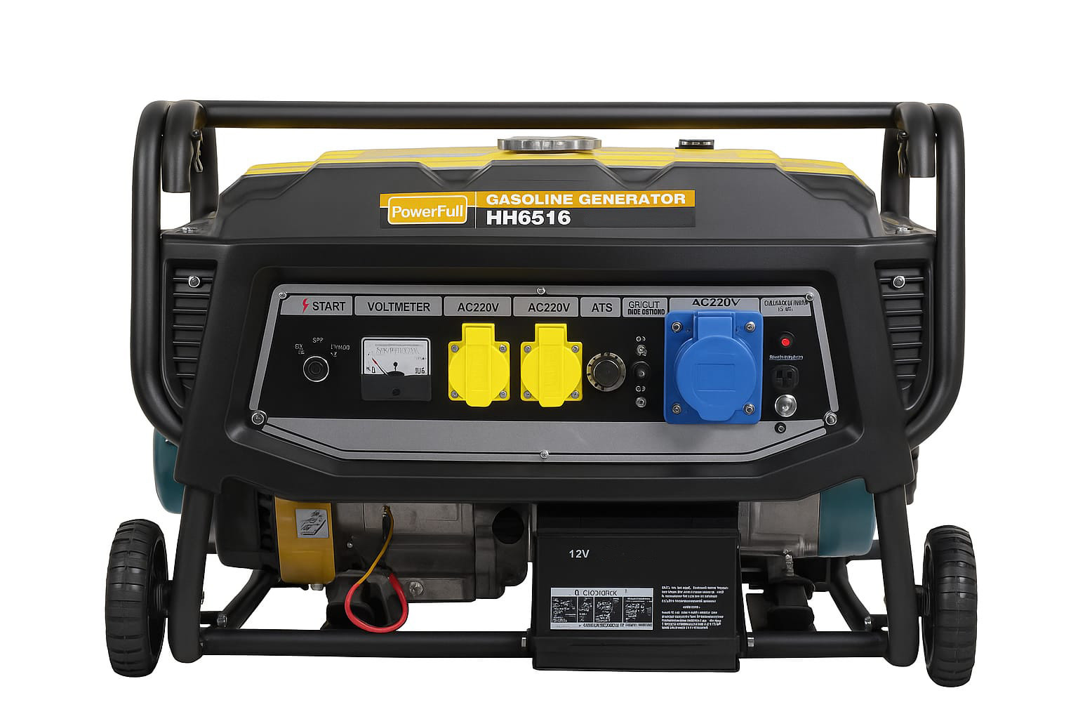Benzin generatoru PowerFull HH-6516 / 9.4 kva ATS