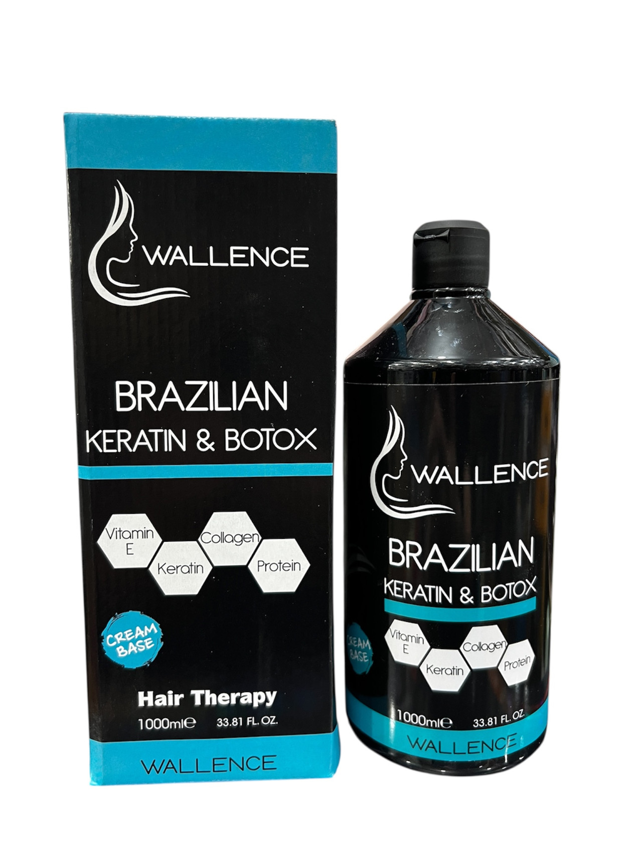Brazilya keratin və botoks Wallence, 1000 ml