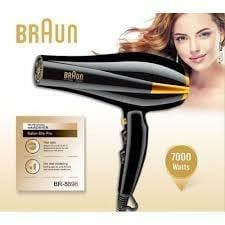 Saç üçün fen Braun 8896, qara - Anar118