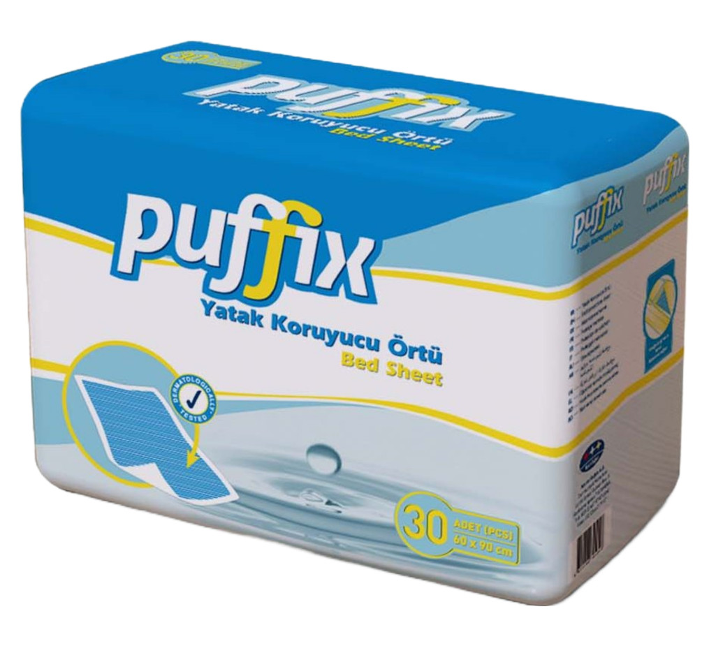 Birdəfəlik bezlər Puffix, 60х90 sm, 30 əd
