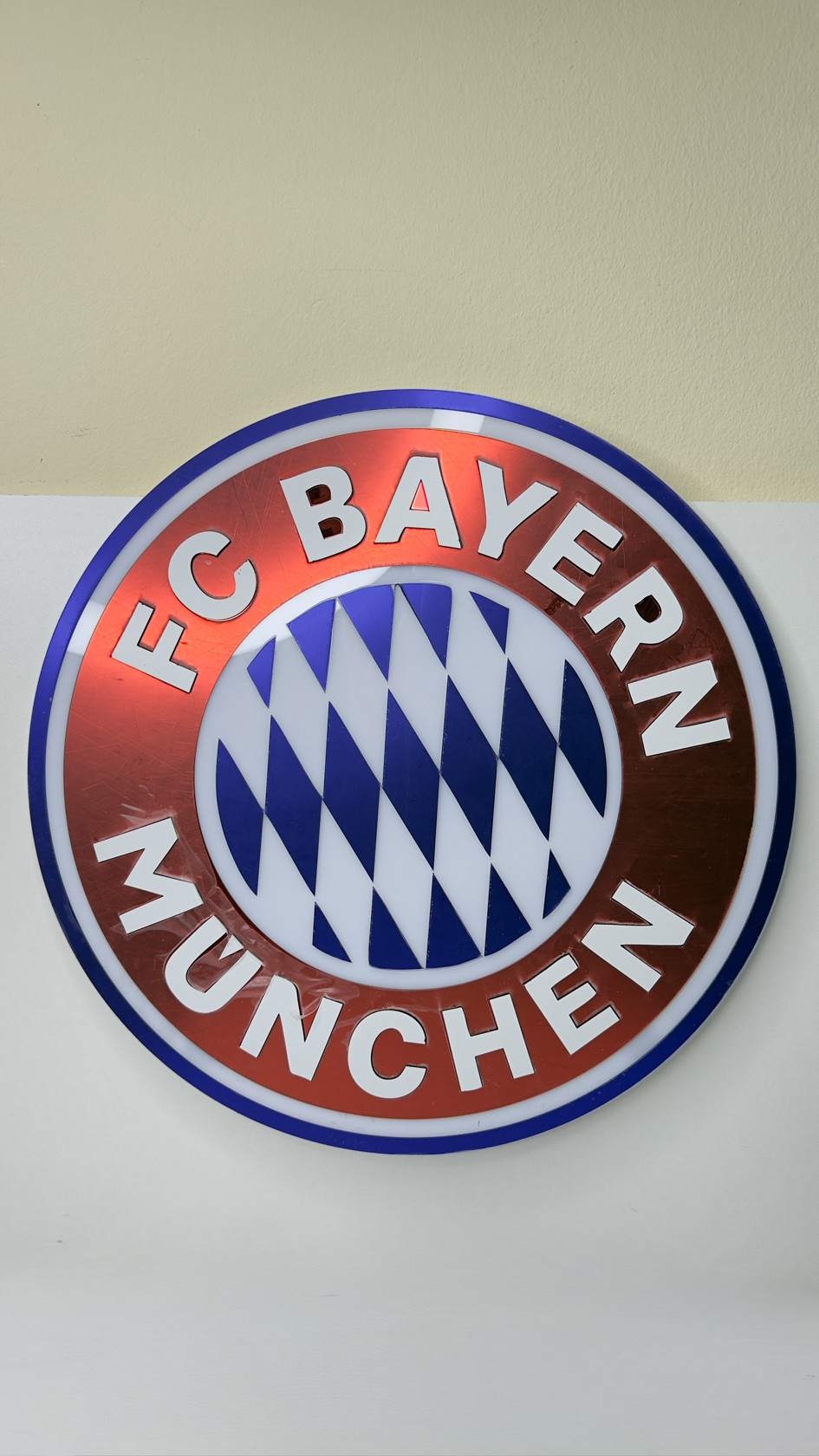 Divar üçün dekor FC Bayern München, 38х38 sm
