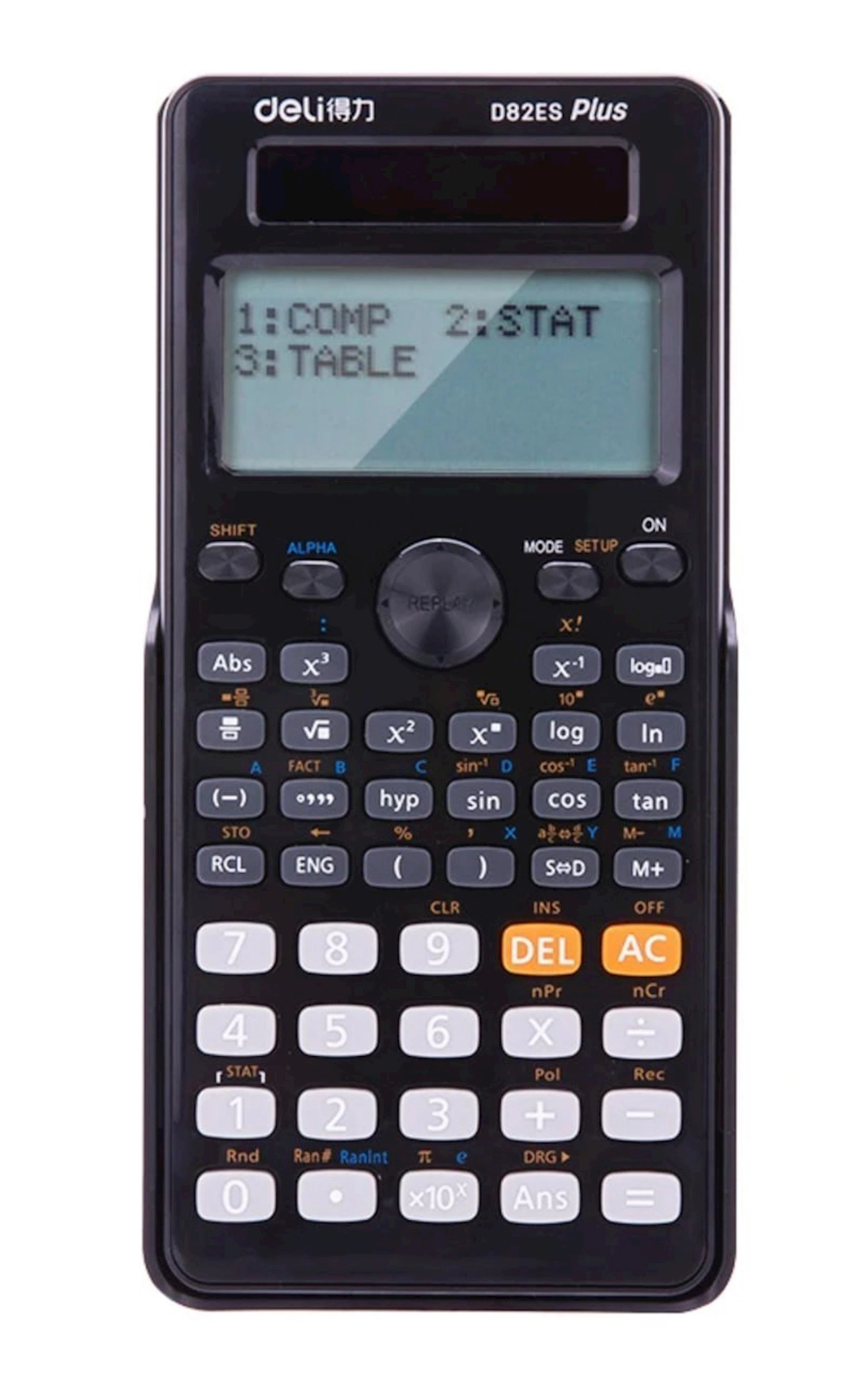 Elmi kalkulyator Deli D82ES Plus, 252 funksiya