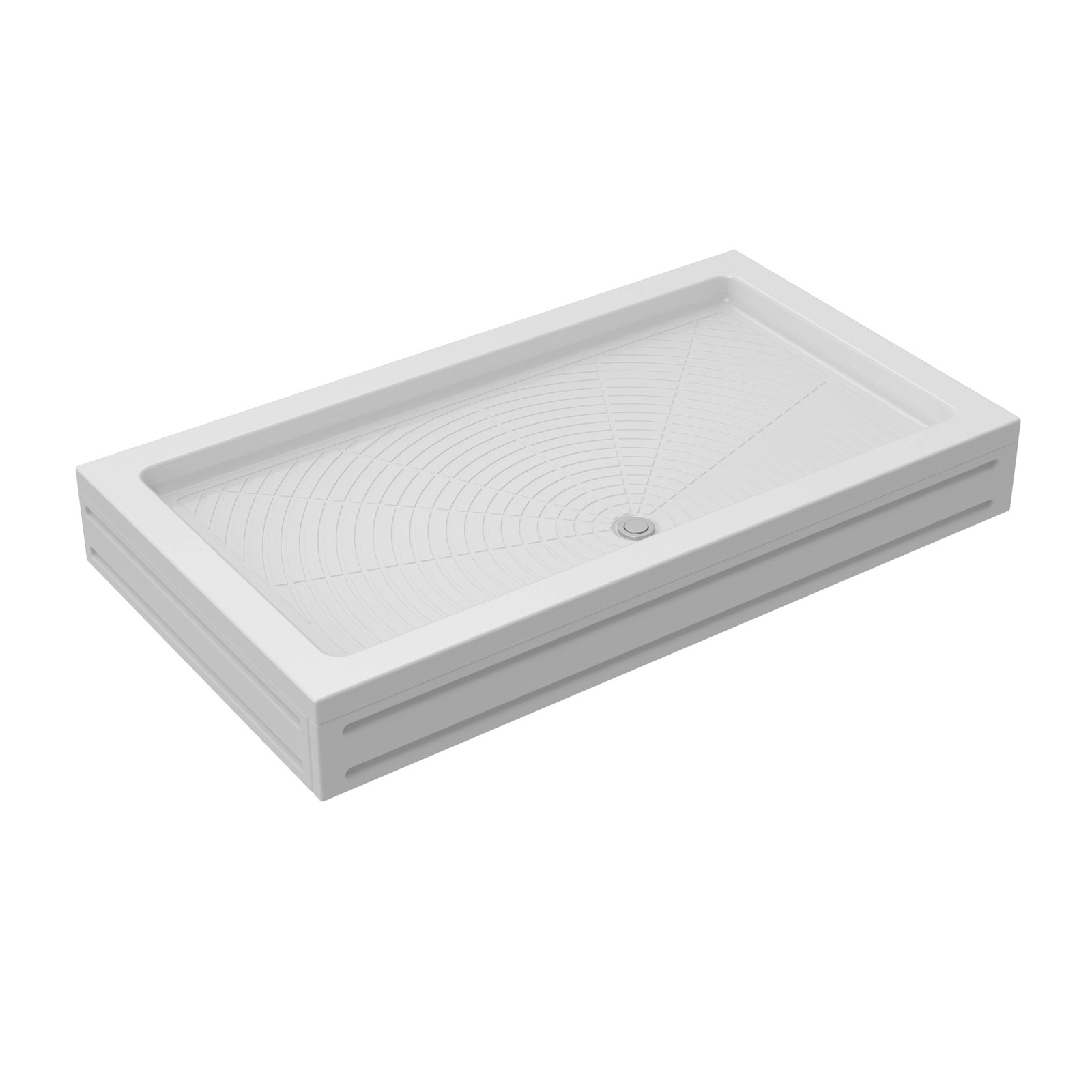 Duş altlığı Lavanna KL 716, akril, ağ, 170x90 sm