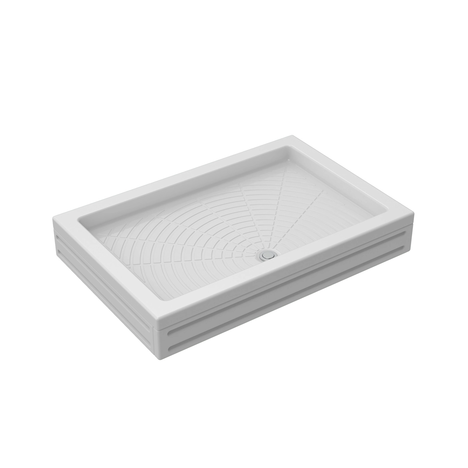 Duş altlığı Lavanna KL 723, akril, ağ, 150x70 sm