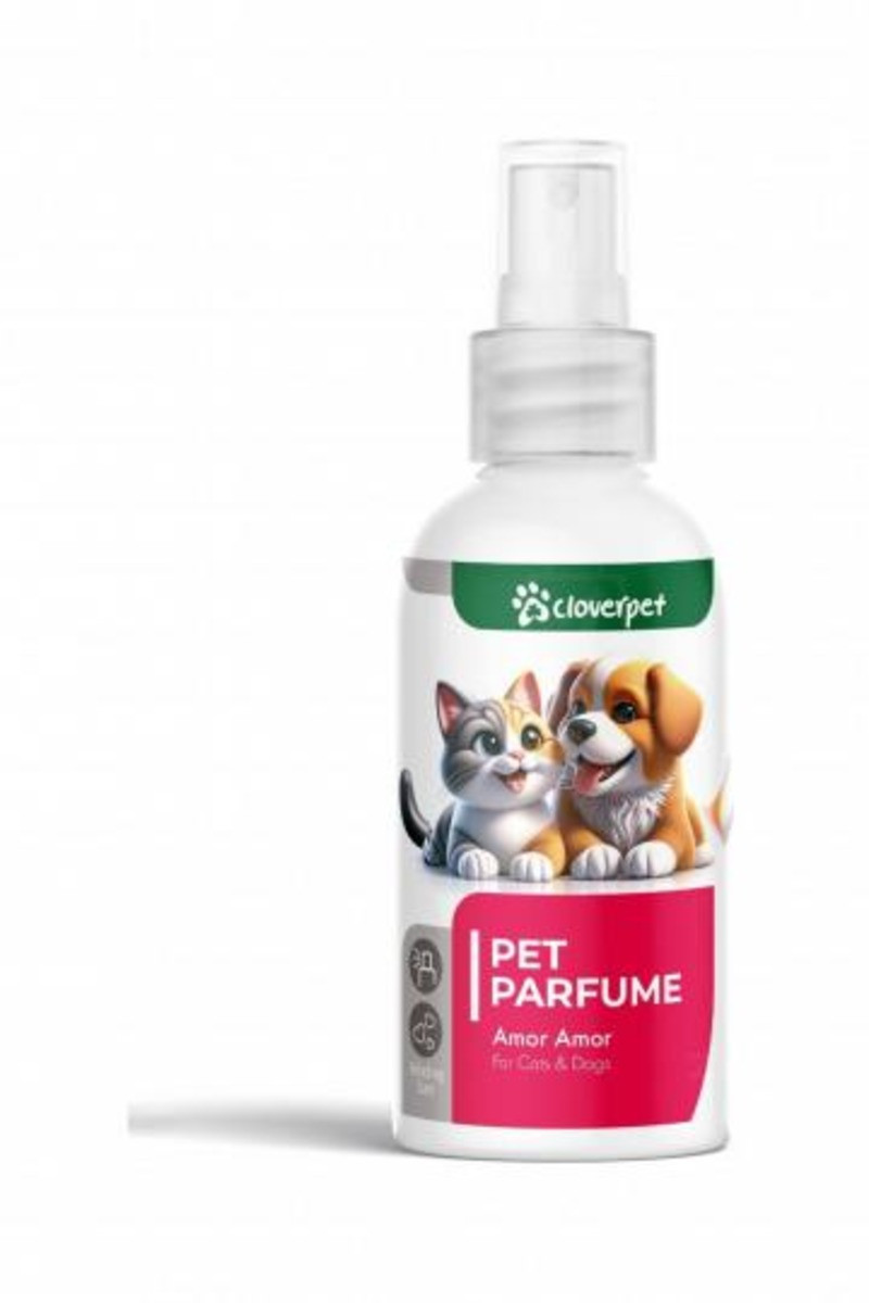 Ətir pişiklər və itlər üçün Cloverpet Amor Amor, 100 ml