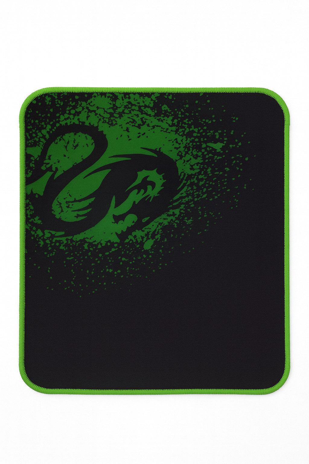 Sıçan üçün xalça Gamer mousepad, Qara/Yaşıl
