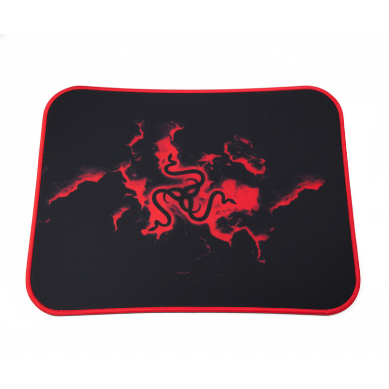 Sıçan üçün xalça Gamer mousepad, Qara/QIrmızı