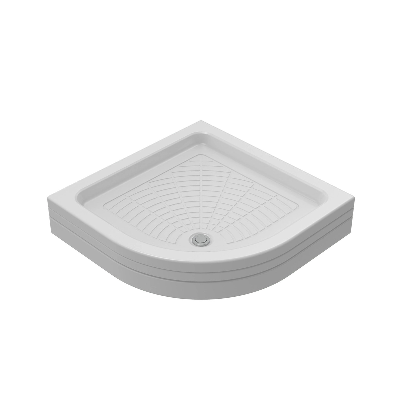 Duş altlığı Lavanna KL 603, akril, 90x90 sm, oval
