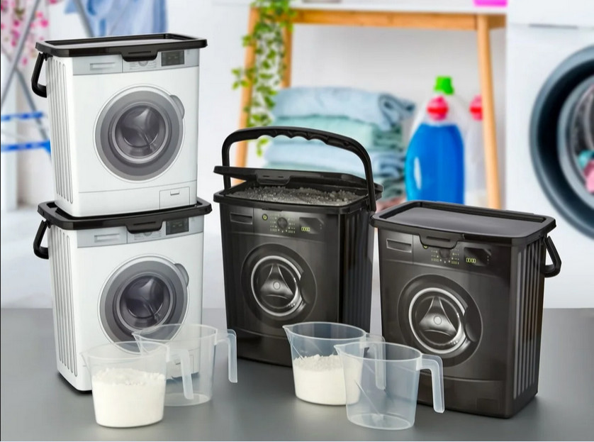 Yuyucu toz üçün konteyner, 5 l, plastik, məhsul çeşiddə