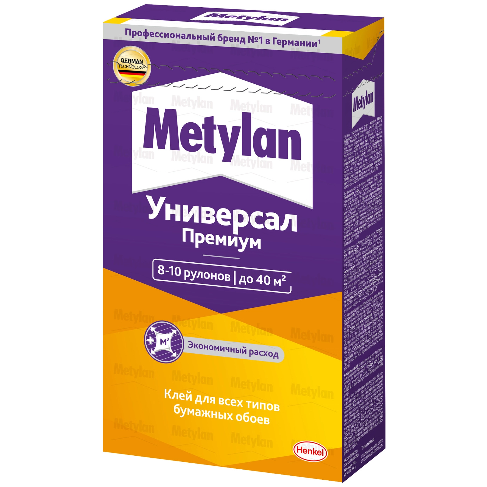 Oboylar üçün yapışqan Henkel Metylan Universal Premium 250 q