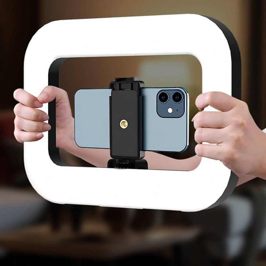 Dairəvi LED selfi işığı telefon tutuculu prl_991256