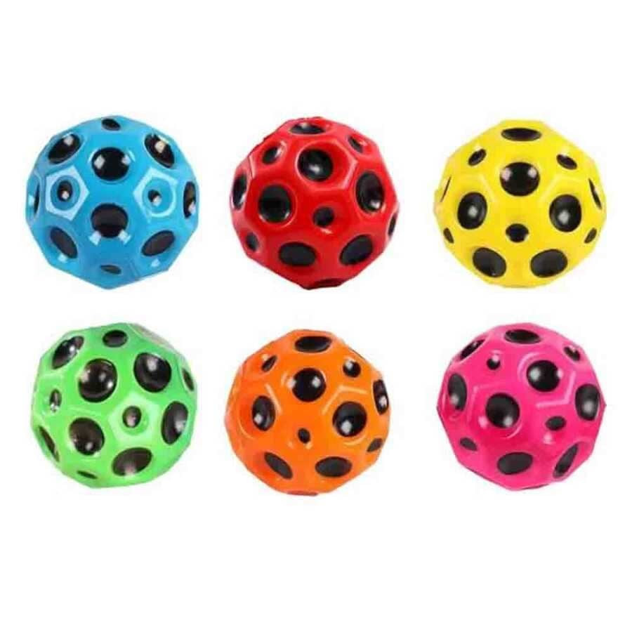 Antistress oyuncaq rəngarəng və tullanabilən top dəsti, 3+ yaş - YT-177-4 PAK