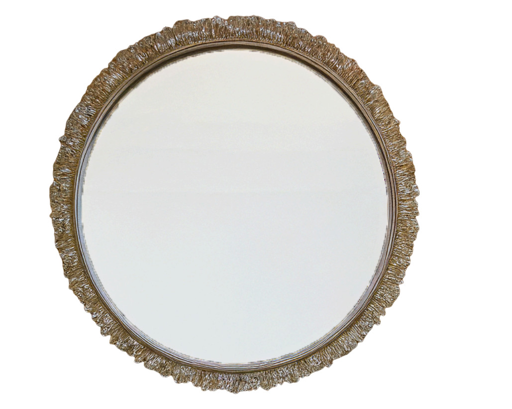 Divarüstü güzgü LED 8-3, 60x60 sm, büllur/şüşə