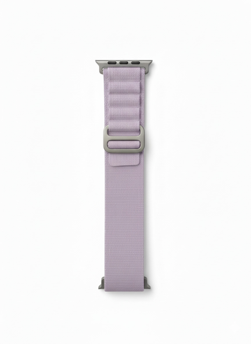 Qayış Greatcase Apple Watch 44/45/49 mm üçün Purple