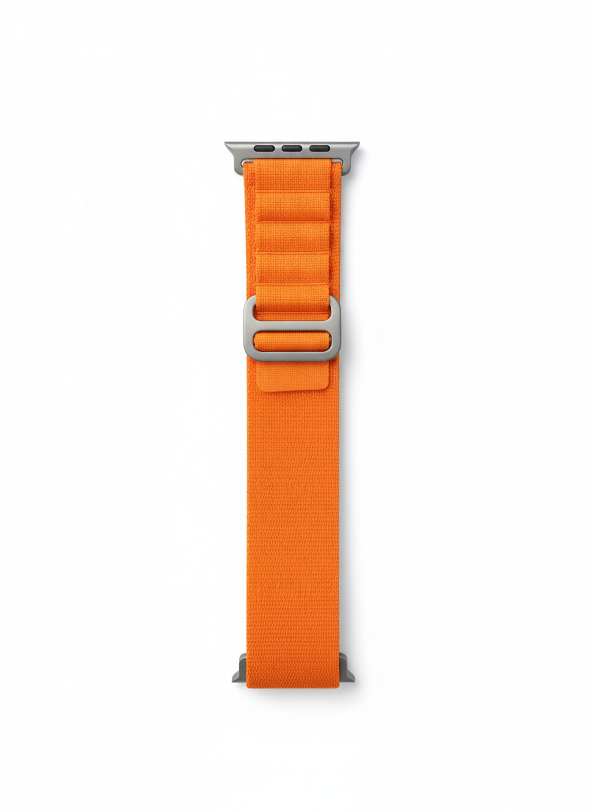 Qayış Greatcase Apple Watch 44/45/49 mm üçün Orange