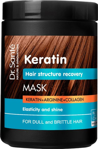 Keratin saç maskası Dr.Sante 1000 ml