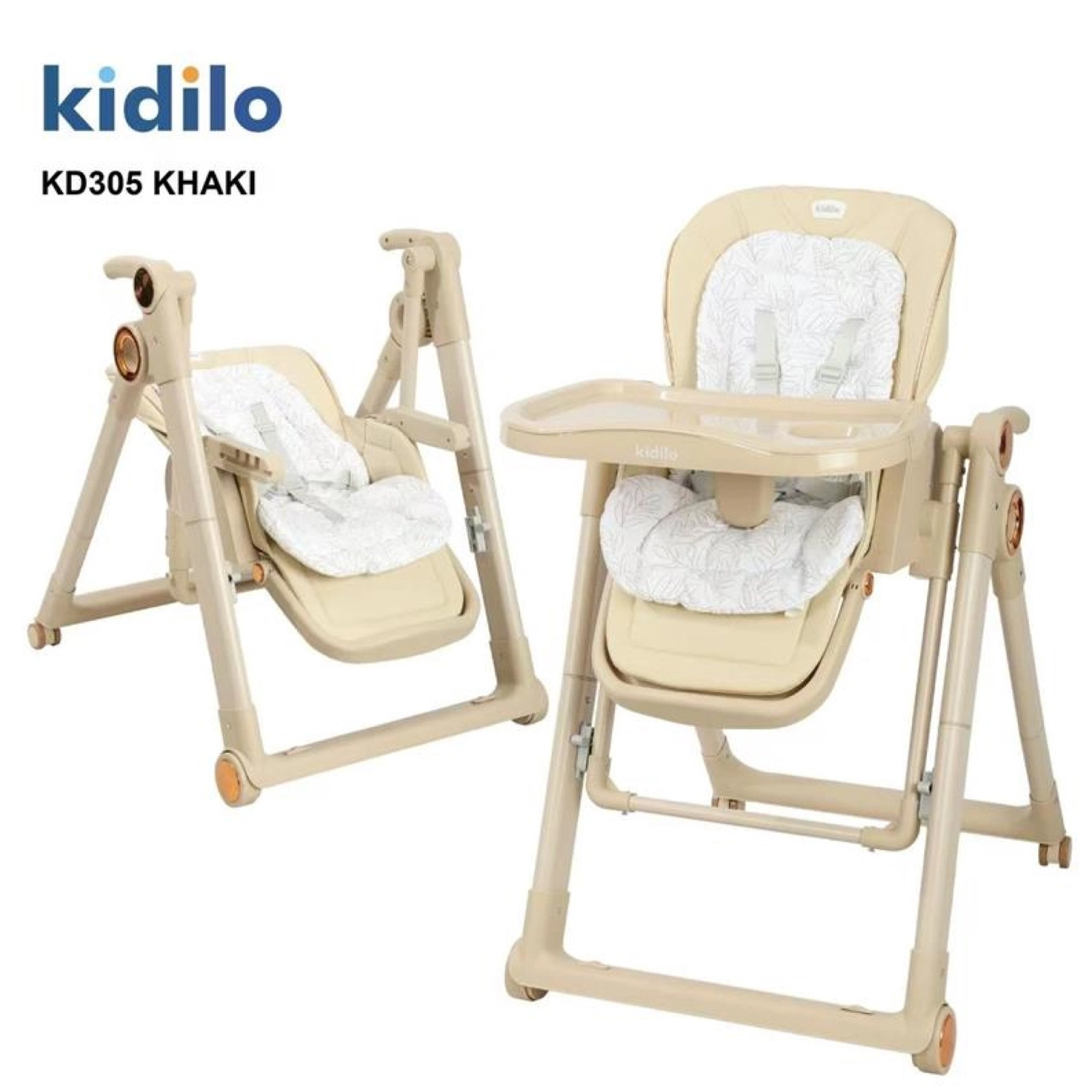 Uşaq üçün yemək masası Kidilo krem rəngi