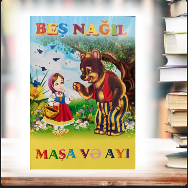 Kitab Beş Nağıl ELM12